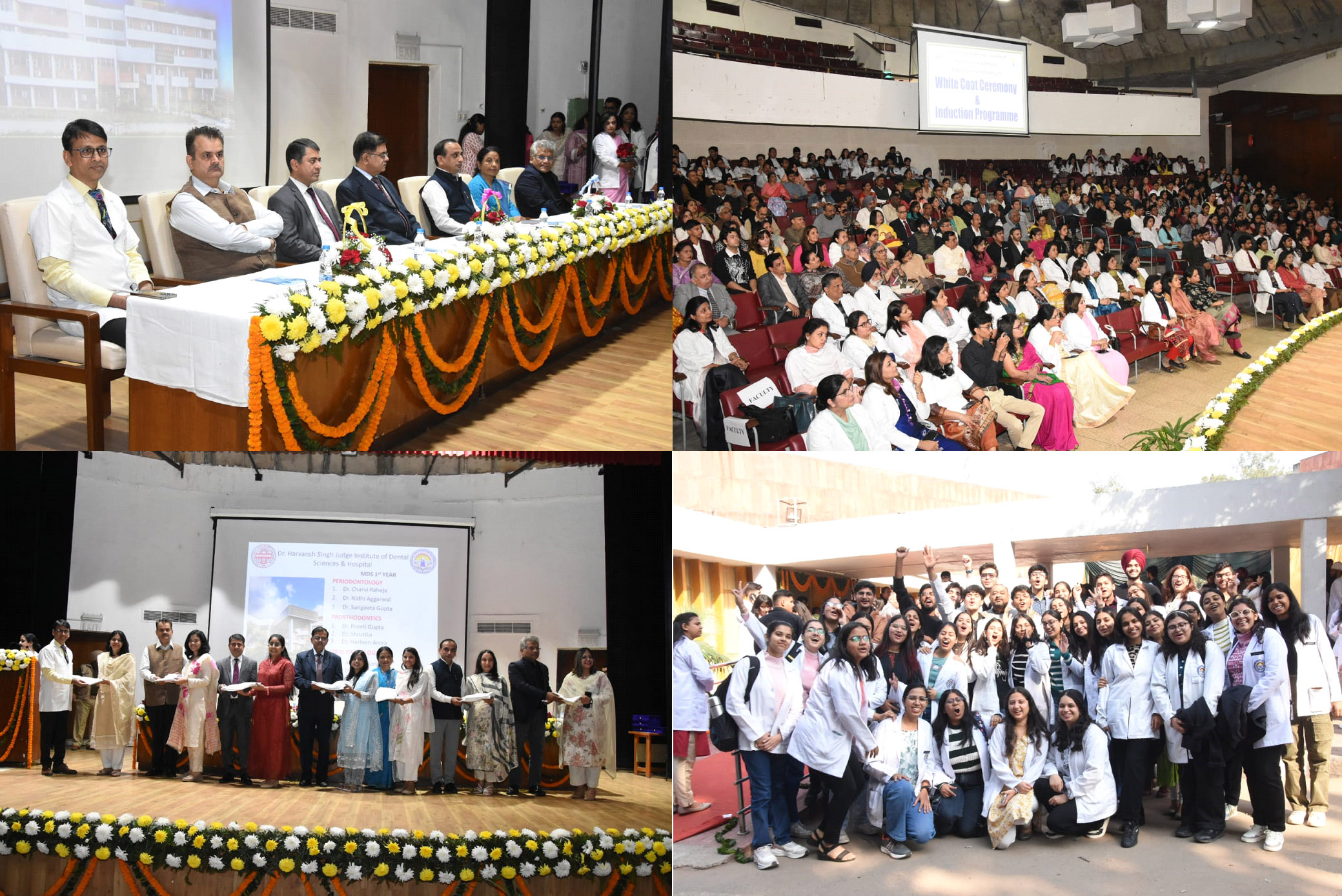 PU Organises White Coat Ceremony for First-Year Dental Students